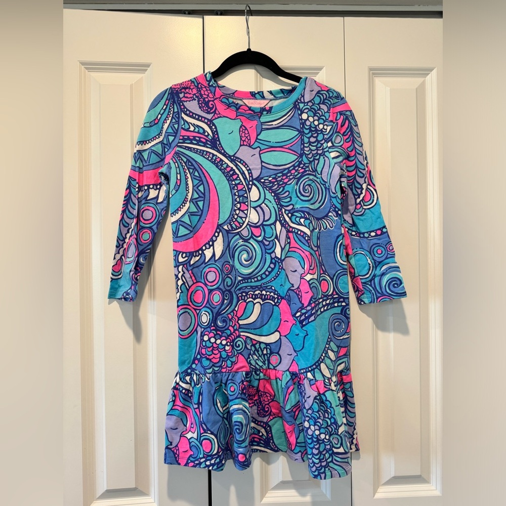 Lilly Pulitzer Girls Long Sleeve Dress